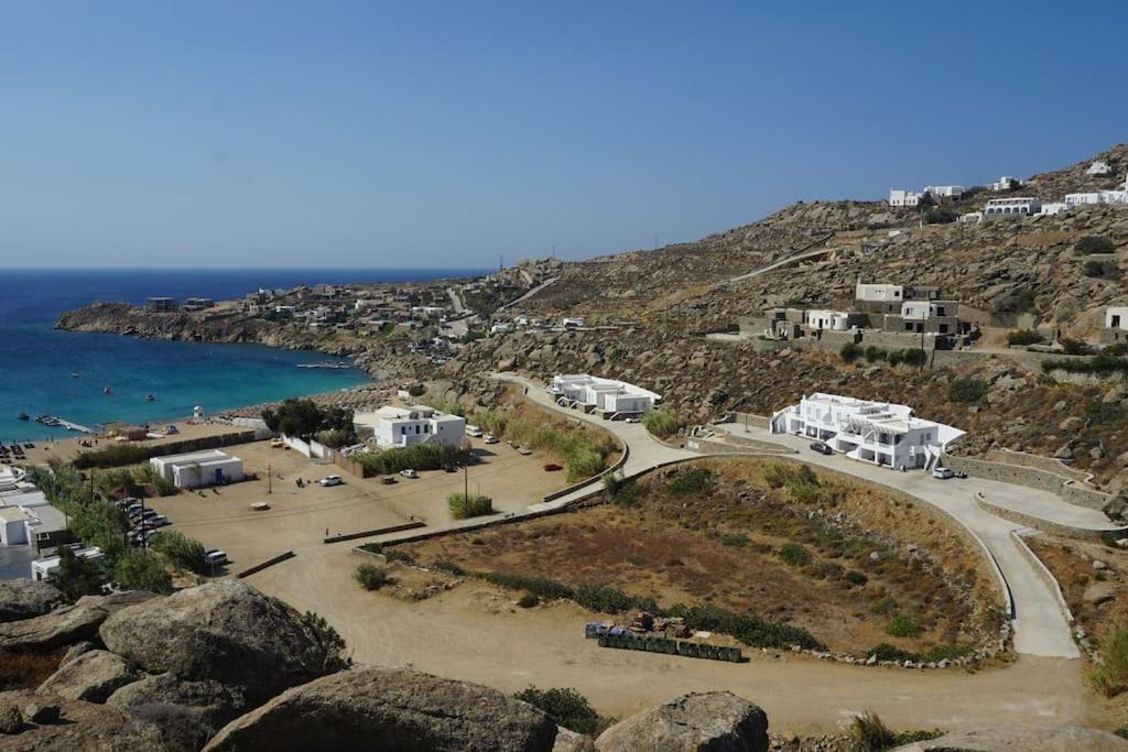 1Path Wave Mykonos Super Paradise Beach House Mykonos Town Buitenkant foto