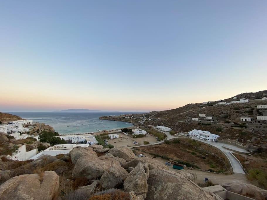 1Path Wave Mykonos Super Paradise Beach House Mykonos Town Buitenkant foto