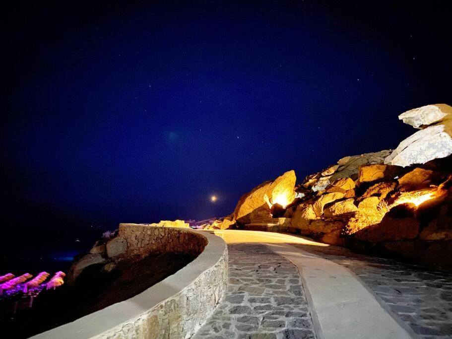 1Path Wave Mykonos Super Paradise Beach House Mykonos Town Buitenkant foto