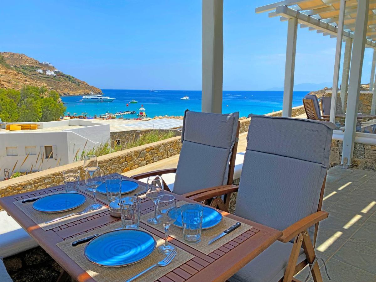 1Path Wave Mykonos Super Paradise Beach House Mykonos Town Buitenkant foto
