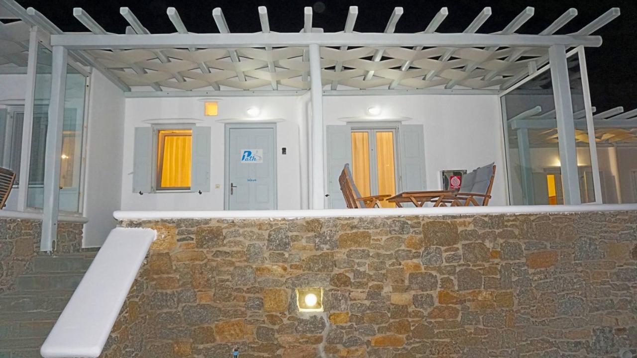 1Path Wave Mykonos Super Paradise Beach House Mykonos Town Buitenkant foto